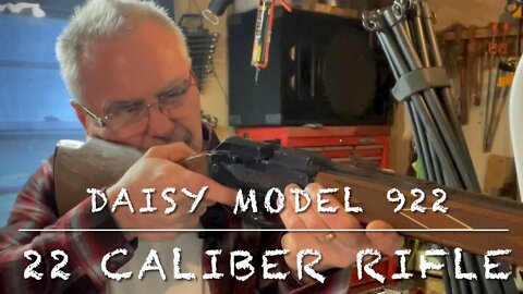 Daisy model 922 22 caliber multi pump pellet rifle, first impressions on this rare old rifle