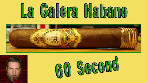 60 SECOND CIGAR REVIEW - La Galera Habano - Should I Smoke This
