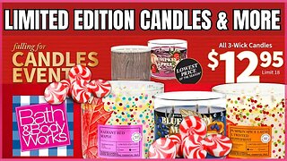 $12.95 ALL 3 WICK CANDLES | RADIANT RED MAPLE | CHRISTMAS | Bath & Body Works | #bathandbodyworks