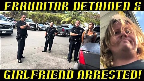 Frauditor/SOV CIT Argues With Police & Detained While Girlfriend Arrested!