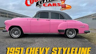 1951 Chevrolet Styleline in Hot Pink
