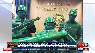 Halloween Costume Contest at DA's Office