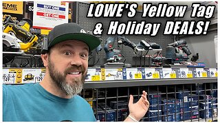 LOWE’S Yellow Tag & Holiday DEALS You Don’t Want To Miss!