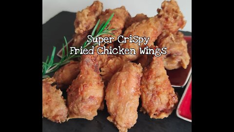 Super Crispy Fried Chicken Wings