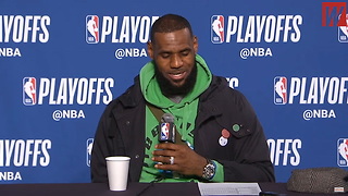 LeBron Is 'The Last Guy To Ask' About Embarrassing Game 1 Loss