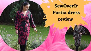 Sewing Pattern review Portia dress from Sew Over It