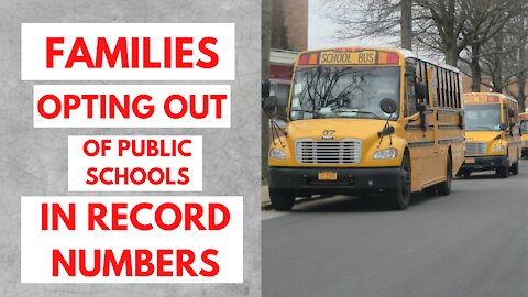 Families Opting out of Public Schools in record numbers