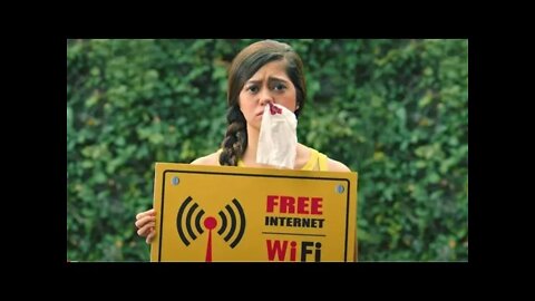 Girl Is Allergic To WIFI, So She Must Live Without The Internet