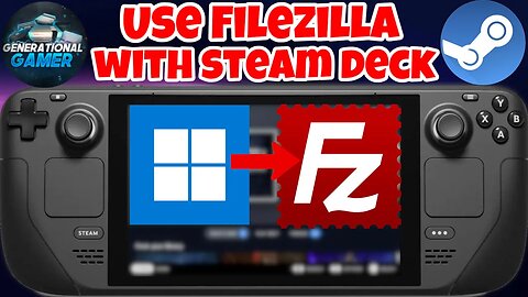 How To Transfer Data To & From Your Steam Deck with FileZilla - The EASY Way!