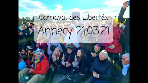 Carnaval des Libertés #3 🕊 Annecy 21.03.21 - avec Francis Lalanne & Barrueco