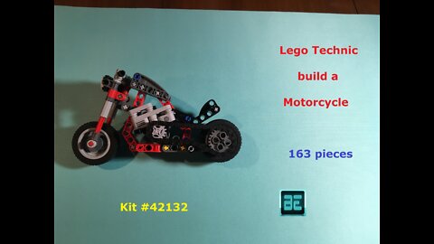LEGO TECHNIC / MOTORCYCLE / #42132 / 163 PIECES / (2022)