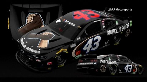 NASCAR driver Bubba Wallace's car will feature a Black Lives Matter paint scheme