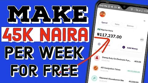 Earn Money Online in Nigeria 2023 for FREE | Make 45k Naira Weekly (Make Money Online in Nigeria)