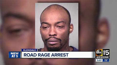 Man accused of assaulting victim during road rage incident