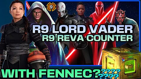 [5v5] R9 LORD VADER & REVA COUNTER w/FENNEC SQUAD. This actually worked?? - SWGOH