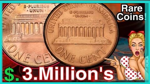 TOP 2 Ultra Rare Lincoln One penny Most valuable Coin worth up to 3-Millions dollar
