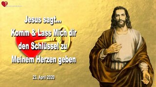 Rhema 22.11.2022 ❤️ Jesus sagt... Komm und lass Mich dir den Schlüssel zu Meinem Herzen geben