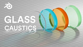 EASY Glass Caustics in Blender 2023!