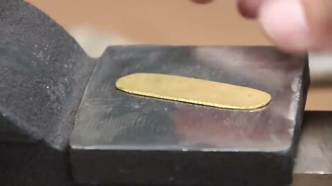 Make a gold ring for men - jewelry maker-6