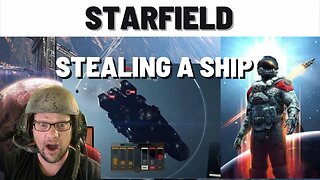 I Stole A Ship in Starfield Again!!!! #starfield