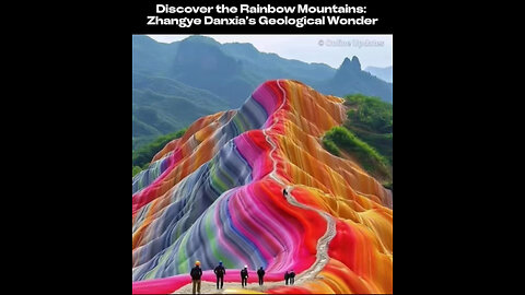 Discover the Rainbow Mountains: Zhangye Danxia’s Geological Wonder