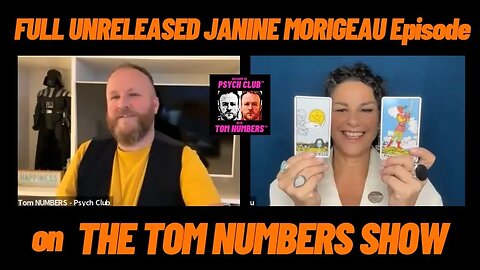 Full UNRELEASED JANINE MORIGEAU episode on The TOM NUMBERS Show…. 🎃