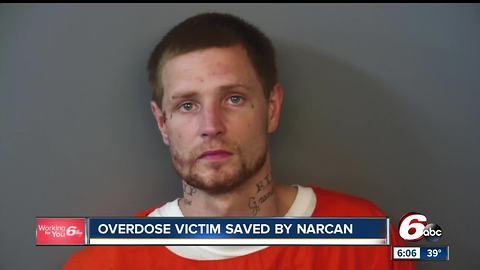 Overdose victim saved by Narcan, Danville police officer