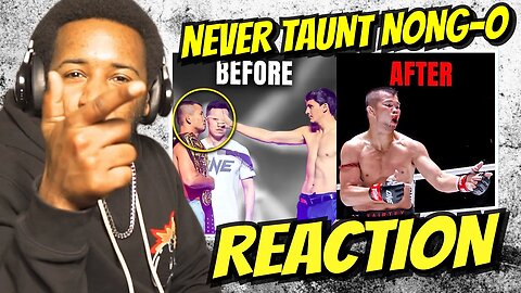 WHY YOU NEVER TAUNT MUAY THAI LEGEND NONG-O | REACTION!