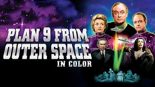 Plan 9 From Outer Space (1959) [Colorized, 4K, 60FPS]