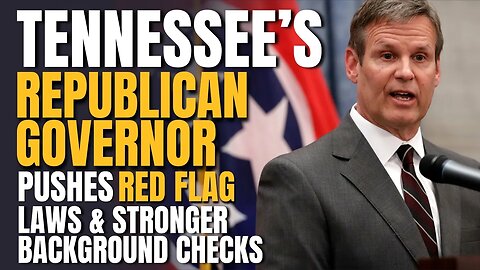Republican Governor (TN) Pushes Red Flag Laws & Stronger Background Checks | CLIP