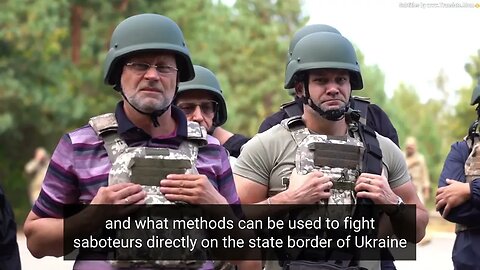 Border Control North - Ukrainian Forces Border Control training.