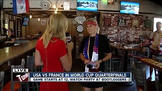 USA takes on France