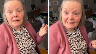 Daughter helps mom when she gets overwhelmed with her emotions