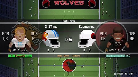 L:1-6- Detroit Griffins (0-0) @ Arizona Redwolves (0-0) - Legend Bowl - Intros / Coin Toss