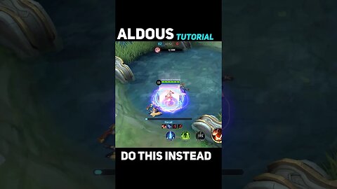 Aldous Double KO Tutorial mlbb #Aldous #mobilelegend #mlbb #ytshorts Top 15 Savages