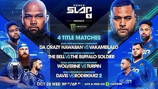 Power Slap 5 - October 25 on Rumble | Official Trailer