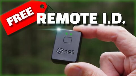 CHEAPEST and SMALLEST FAA Remote ID Module - Holy Stone HSRID01