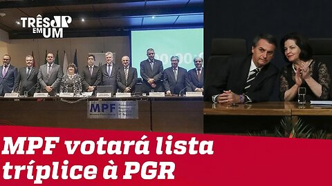 Ministério Público Federal vota lista tríplice à Procuradoria-Geral da República