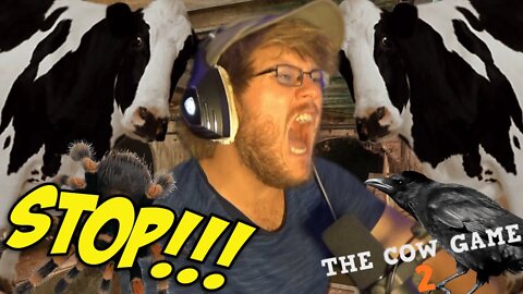 JEB, WHY DID YOU MAKE A SECOND ONE (RAGE) || The Cow Game 2