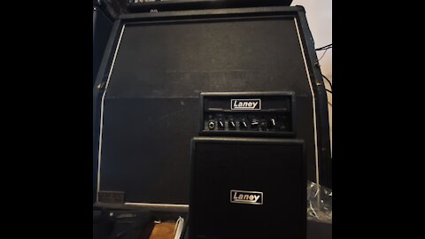 Laney- mini stack - iron heart B - sound is very metal