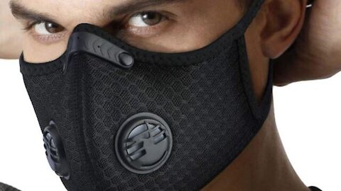 Sports Cycling Face Mask With Anti-Pollution Filters