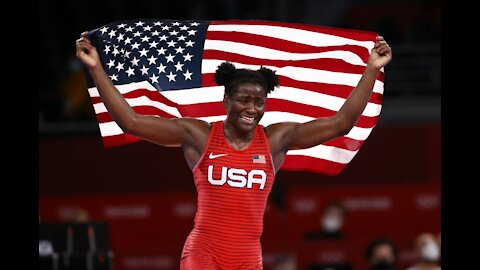 Tamyra Mensah-Stock Wins US Olympic Gold!