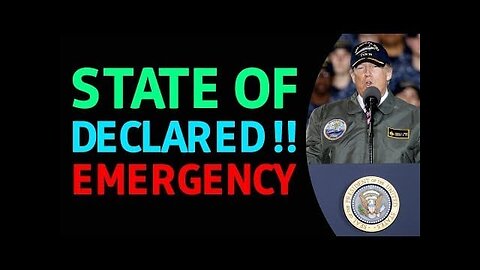 STATE OF EMERGENCY HAS BEEN DECLARED BY USA IN ISRAEL