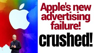 Apple ad crushes human culture and creativity?!