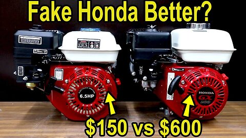 $150 Honda Clone vs $600 Honda? Let’s settle this! Fuel Efficiency, Horsepower, Durability, Starting