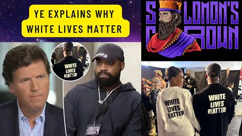 Kanye West Gives a Statement on "White Lives Matter" T-Shirt