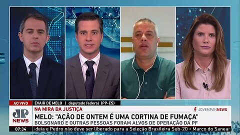 Deputado sobre ação da PF contra Bolsonaro: “Ação foi cortina de fumaça”