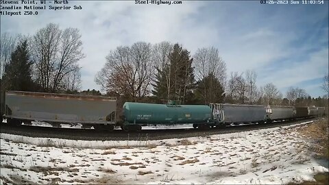 EB Manifest with NREX 700 Switcher in Stevens Point, WI on March 26, 2023