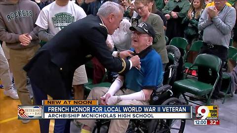 Local World War II veteran receives French Legion of Honour Medal