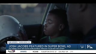 Tulsa native Josh Jacobs featured in Super Bowl ad from Kia